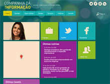 Tablet Screenshot of ciadainformacao.com.br